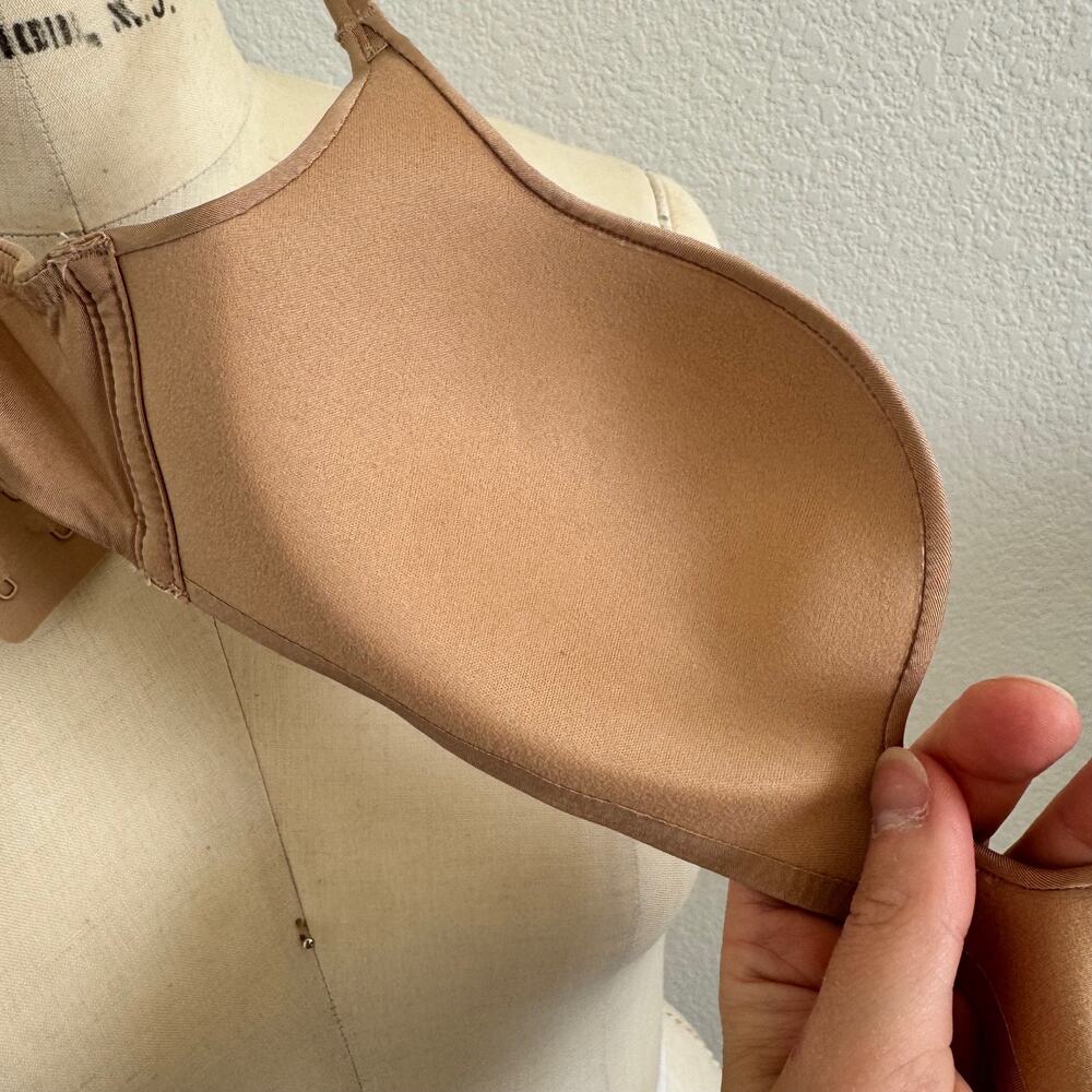Skims | NWT Lightly Lined Square Neck Bra Wireless Form in "Clay" Size 32B - Picture 12 of 13